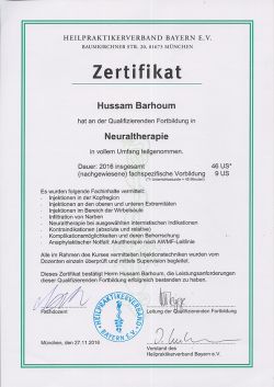 Biol Med Neuralth Urkunde